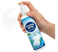 Cooling Spray - Refreshing Non Sticky Body Mist, Portable Hydrating Cooling Mist, Summer Hydration Spraay | Summer Hydration Spray,for Clothing Travel Soothing Outdoor Sports Gym Men Women Face Skin