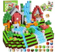 COOLJOYA Costruzioni Magnetiche per Bambini,Giocattolo Educativo Montessori,Giochi Magnetici per Bambini 3 4 5 6 7 8 9 10 Anni,Regali di Compleanno 3-10 Anni Camion Halloween