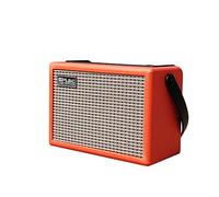 Coolmusic Amplificatore per chitarra 15G, amplificatore per chitarra bluetooth portatile, amplificatore per chitarra elettrica e chitarra acustica, include manopole Gain e Reverb(arancione)