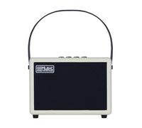 COOLMUSIC Amplificatore per chitarra elettrica ricaricabile wireless da 10 W, con Bluetooth 5.0, effetti di distorsione, amplificatore portatile per esercitazioni musicali