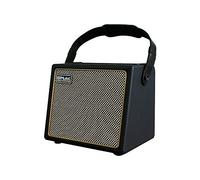 Coolmusic amplificatore portatile per chitarra acustica da 30 W con ingresso microfono, Bluetooth integrato, batteria ricaricabile con prestazioni fino a 8 ore