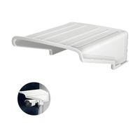 Coolotic Parasole universale per telecamera di sorveglianza, copertura per telecamera di sorveglianza CCTV Hikvision/Nest/Anello/Arlo/Dome/Bullet (copertura quadrata da sole e pioggia (1 pezzo)