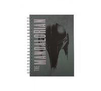 Coolpack 60039PTR, B5 Spiral note book, 100 sheets, check, Disney 100 Black Collection Mandalorian