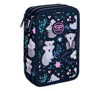 COOLPACK Astuccio a 3 scomparti, XXL, 44 pezzi, 19,5 x 12,5 x 6,5 cm (Koala)