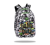 Coolpack F110679, Zaino per la scuola JIMMY LED GAME OVER, Multicolor