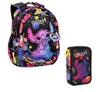 CoolPack Jerry DISNEY STITCH Zaino Scuola 19L + Astuccio Jumper 2