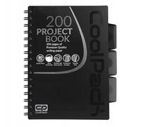 CoolPack Quaderno tascabile A5, 100 k, colore nero