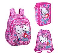 CoolPack Set scolastico Hello Kitty Jerry Zaino 15" Astuccio Jumper 3 Sacco