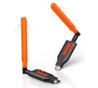 Coolpie Trasmettitore e ricevitore HDMI wireless, 1080p, kit di estensione HDMI wireless per lo streaming di video e audio a display/proiettore da laptop/fotocamera 1080 m, con antenna staccabile,