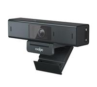 COOLPO Webcam Desk Mate, Webcam in streaming, Fotocamera per documenti, Webcam per computer con microfono e controllo software, messa a fuoco automatica, cancellazione del rumore AI, Telecamera di