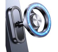 Coolpow Supporto magnetico per telefono da palestra, regolabile a 360, con doppio magnete, supporto per telefono da palestra, gym essentials, da attaccare alla superficie metallica con iPhone 17 PM 16