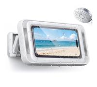 Coolpow Supporto per Telefono da Doccia【Étanche IPX6】 Supporto Telefono da Doccia 480° Rotazione, supporto universale per doccia bagno cucina per meno 7" telefono, touch screen ad alta definizione