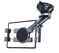 Coolpow Supporto Tablet Auto【Potenza di aspirazione superiore】Regolabile a 360°, Porta Tablet da Auto con ventosa, adatto per parabrezza e cruscotto, compatibile con dispositivi da 4,7 a 12,9 pollici