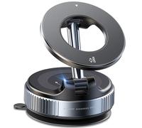 Coolpow Supporto Telefono Auto per MagSafe, [24 x N52 Magneti] Supporto Magnetico Cellulare Auto con 360°Rotazione Braccio Metallico per iPhone 16 Pro Max 15 14 13 & Custodia MagSafe