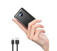 Coolreall Powerbank 20000mAh, 22,5W PD & QC4.0 Power Bank Ricarica Rapida con display LED, Mini Caricatore Portatile con Ingresso/Uscita USB C & 2 Uscite USB-A Compatibile con iPhone, Galaxy, Xiaomi