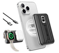 Coolreall Powerbank Magnetico, Ultra Sottile 10000mAh Wireless Power Bank con Display a LED, Ricarica Rapida PD 22.5W USB-A e 20W USB-C Battery Pack Compatibile con iPhone 16 15 14 13 12