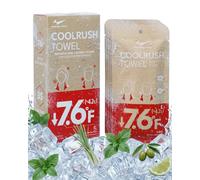 CoolRush, asciugamano per collo freddo per climi caldi, grande salvietta rinfrescante per il corpo, straccio freddo bagnato per sport, viaggi, baseball, yoga, golf, softball, campeggio, escursionismo