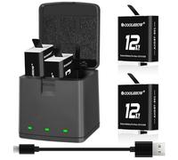 COOLSHOW Batteria Black Enduro Compatibile con hero 11 e Hero 10