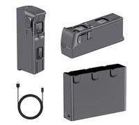 COOLSHOW Volo Intelligente Avada 2 Batteria di ricambio 2150 mAh 2 Packs Offerta 23 minuti di tempo massimo di volo e triplo Avada 2 batterie caricatore carica a due vie compatibile con DJI Avada 2