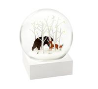 CoolSnowGlobes Globo di Neve Volpe e Orso