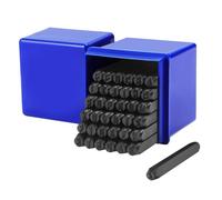 Coolty 36pcs Punzoni Lettere e Uumeri Metallo 5mm Timbri Alfabeto Timbri Lettere A-Z e Numero 0-9 Timbri Punzoni di Marcatura Set per Metallo Legno Pelle Plastica