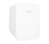 Cooluli Mini frigorifero da 10 litri per camera da letto, auto, scrivania e dormitorio universitario, 12 V, portatile, per alimenti, bevande, cura della pelle, trucco di bellezza, AC/DC, piccolo