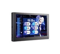 Coolwell 5 Inch USB Monitor Desktop Ambient Screen IPS Panel PC Case Secondary Screen 800×480 Type-C Interface With Music Spectrum Analysis Function (Nero)