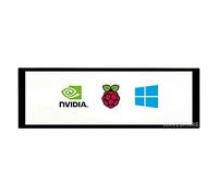 Coolwell Display touchscreen HDMI 7,9 pollici, LCD capacitivo IPS, touch a 5 punti, vetro toughened Glass, per Raspberry Pi, Jetson Nano, Windows 11/10/8/7, Driver-Free Monitor
