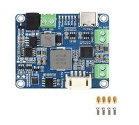 Coolwell Modulo di alimentazione solare (D) per Raspberry Pi/Jetson Nano/Arduino Supports Type-C Power Adapter or 6V ~24V Solar Panel and 5V/3A Output