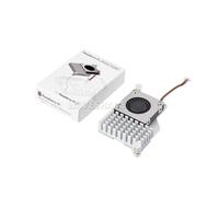 Coolwell Official for Raspberry Pi Active Cooler Fits Raspberry Pi 5 with Temperature-Control Blower Fan Aluminium Heatsink