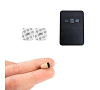 CooMax Auricolari Spia GSM Nascosto Vip Pro Auricolare Invisibile con Microfono Nano SIM per Esami - Mini Cuffia Spia Invisibili Piccolo Copiare (Auricolari Spia Vip Pro SuperMini Pezzo GSM)