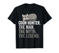 Coon Hunter l'Uomo Il Mito La Leggenda Maglietta