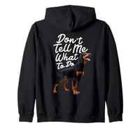 Coonhound nero e marrone chiaro Tell Me Puppy Lover Coonhounds Felpa con Cappuccio