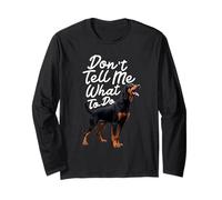 Coonhound nero e marrone chiaro Tell Me Puppy Lover Coonhounds Maglia a Manica