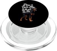 Coonhound nero e marrone chiaro Tell Me Puppy Lover Coonhounds PopSockets PopGrip per MagSafe