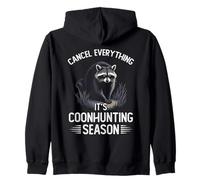 Coonhunting Coonhound Annulla Caccia al procione Coonhunter Felpa con Cappuccio