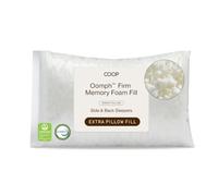 Coop Home Goods Cuscino regolabile in memory foam triturato - Ricarica - Schiuma 0,9 kg