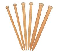 Coopay Set di ferri da maglia grandi, ferri da maglia grandi da 15 mm, 20 mm, 25 mm, aghi grossi per maglia grossa, ago enorme per filati spessi, coperte, sciarpe e progetti a maglia, kit per