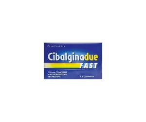 Cooper Cibalgina Due Fast 200 mg - Analgesico 12 Compresse