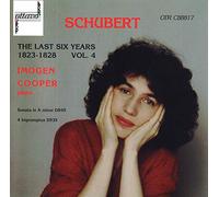 COOPER, IMOGEN - SCHUBERT:THE LAST 6..