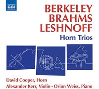 Lennox Berkeley Berkeley/Brahms/Leshnoff: Horn Trios (CD) Album