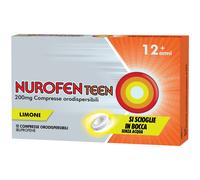 Cooper NurofenTeen 200 mg Gusto Limone - Analgesico Antinfiammatorio 12 Compresse Orodispersibili