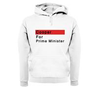 Cooper Per Prime Ministro - Adulti Felpa/Maglione - Yvette Lavoro Politica