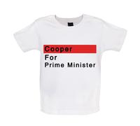Cooper Per Prime Ministro - Bambino T-Shirt / Body - Yvette Lavoro Politica