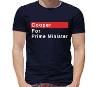 Cooper Per Prime Ministro - T-Shirt - Yvette Lavoro Politica Segretaria