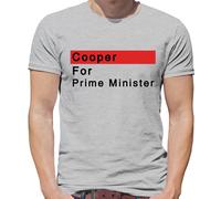 Cooper Per Prime Ministro - T-Shirt - Yvette Lavoro Politica Segretaria