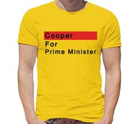 Cooper Per Prime Ministro - T-Shirt - Yvette Lavoro Politica Segretaria