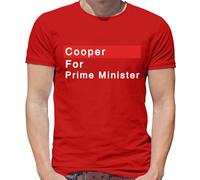 Cooper Per Prime Ministro - T-Shirt - Yvette Lavoro Politica Segretaria