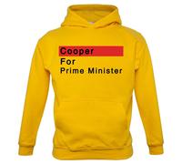 Cooper Per Primo Ministro - Felpa Per Bambini - Yvette Politica Labour