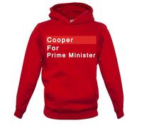 Cooper Per Primo Ministro - Felpa Per Bambini - Yvette Politica Labour